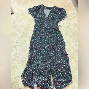 NWT gorgeous French Connection maxi double slit dress